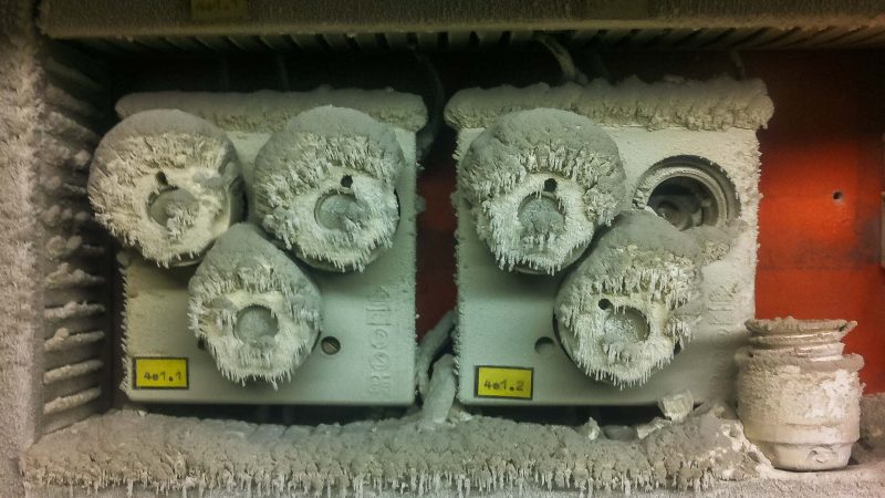 Fahrweg Schiebebuehne Pressen Hangseite